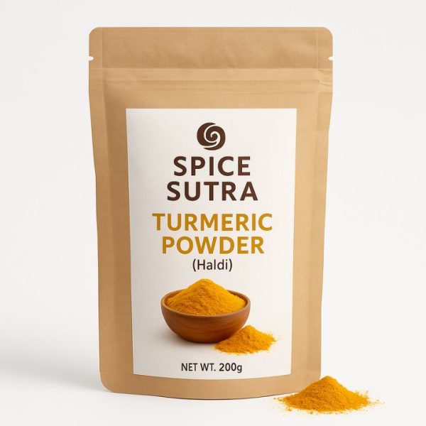 Pure, golden turmeric sourced from the finest farms. Known for its earthy flavor, vibrant color, and healing properties, our Haldi is perfect for curries, milk, and daily cooking.